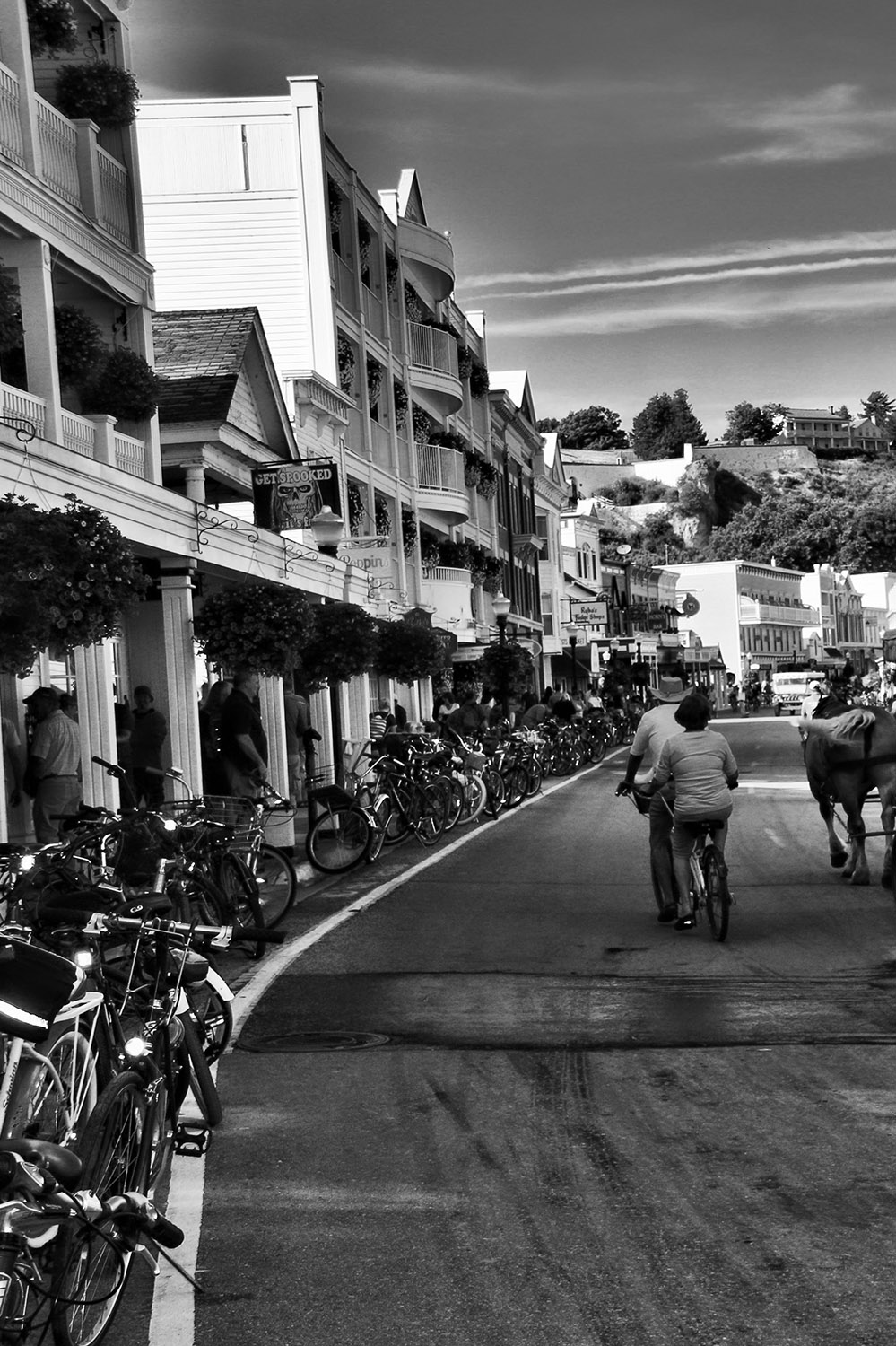 A view of Mackinac Island